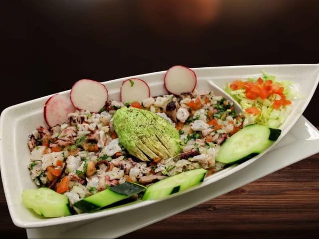 Ceviche Shrimp.
