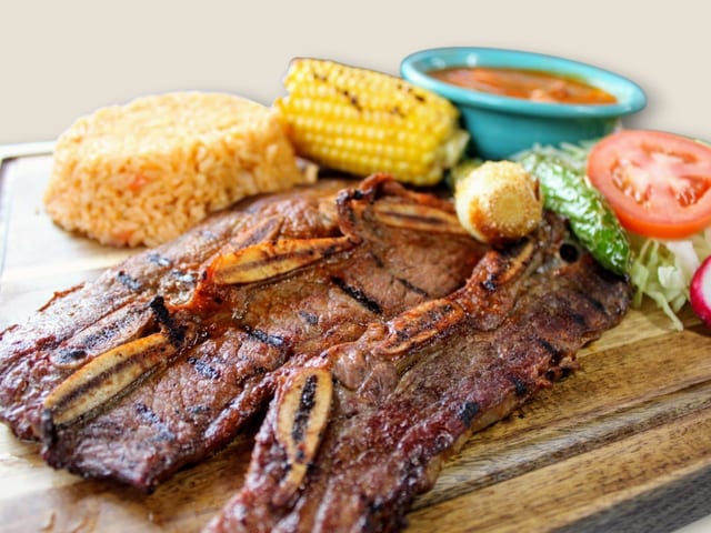 Grilled Beef Ribs.