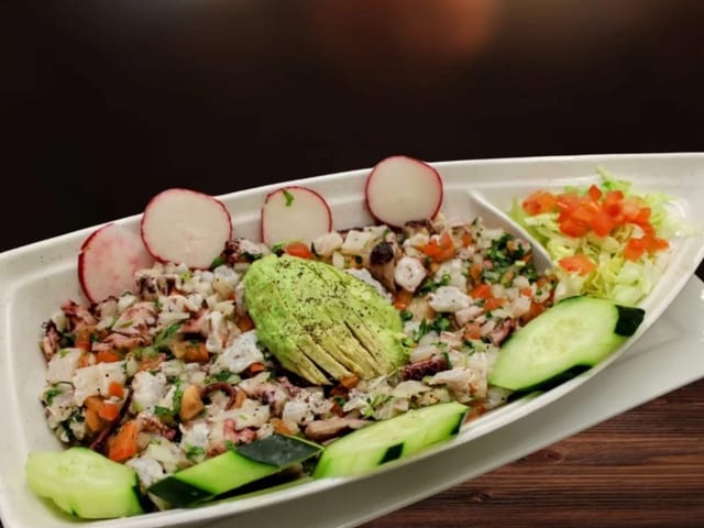 Ceviche Pulpo.